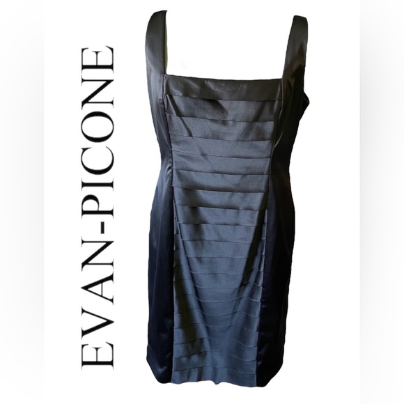 Evan Picone Dresses & Skirts - NWT - Evan Picone Black Satin Dress